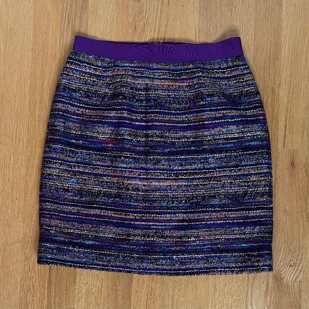 Kate Spade purple skirt the rules size 2